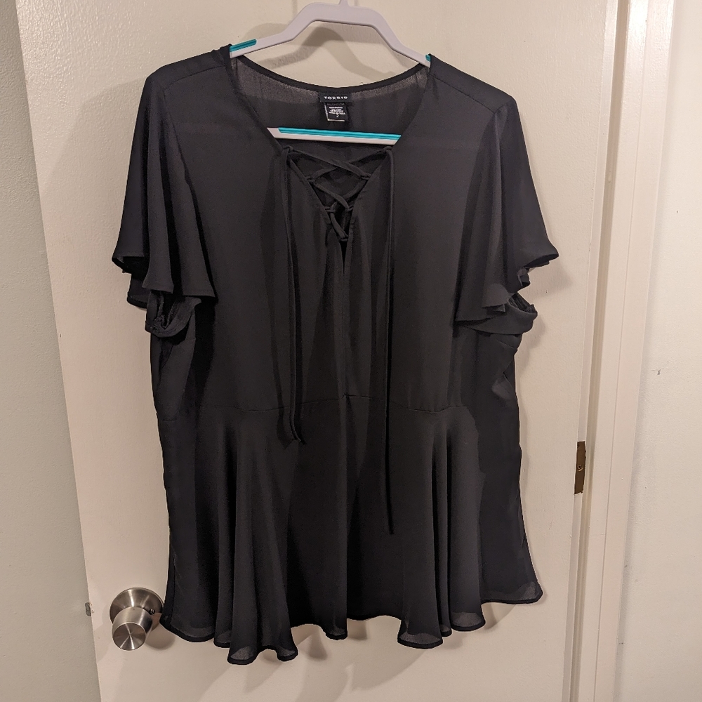 Peplum blouse